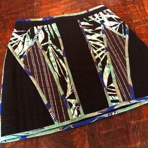 BCBG Max Azria Andrick Quilted Bamboo Mini Sz 4